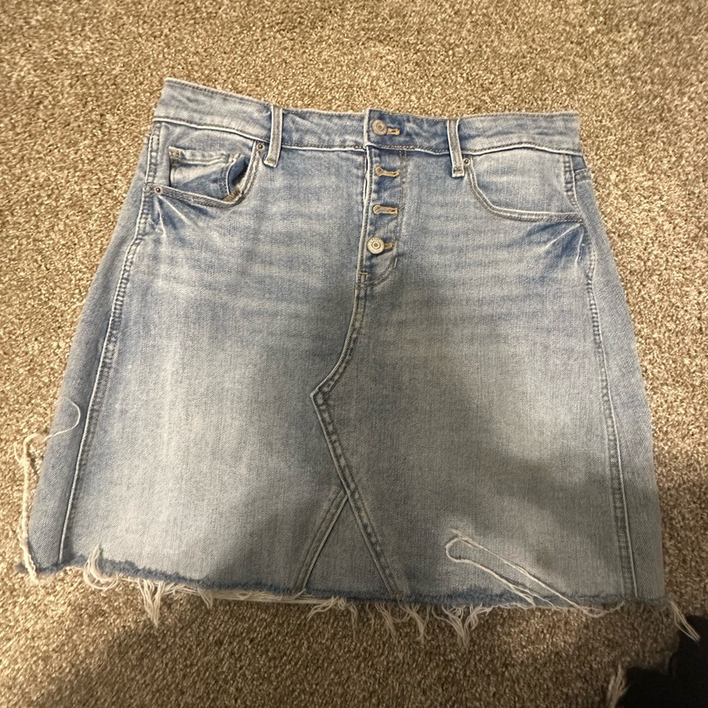 Denim Blue Skirt